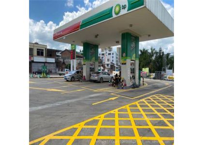 Petrol Station Road Marking Solutions