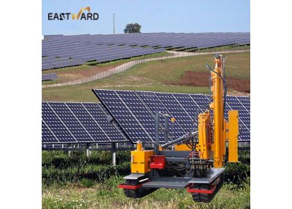 EWPE230 Solar Pile Driver for Sustainable Construction