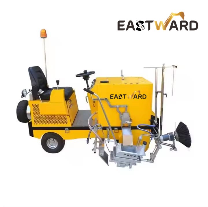 Ride-on road Automatic Thermoplastic paint marking machine 